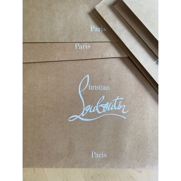 5 Designer shopping bags Louboutin *empty - Picture 2 of 2